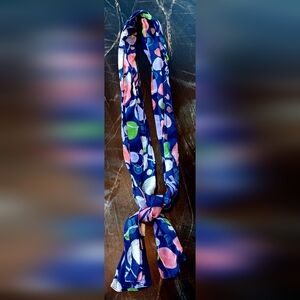 Colorful Abstract Patterned Scarf